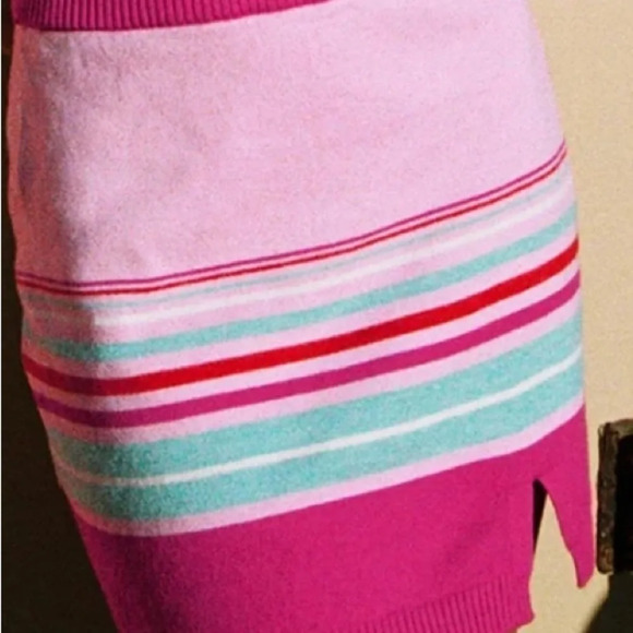 NWT PRINCESS POLLY Pink and blue mini skirt - SIZE 10 - Picture 5 of 5